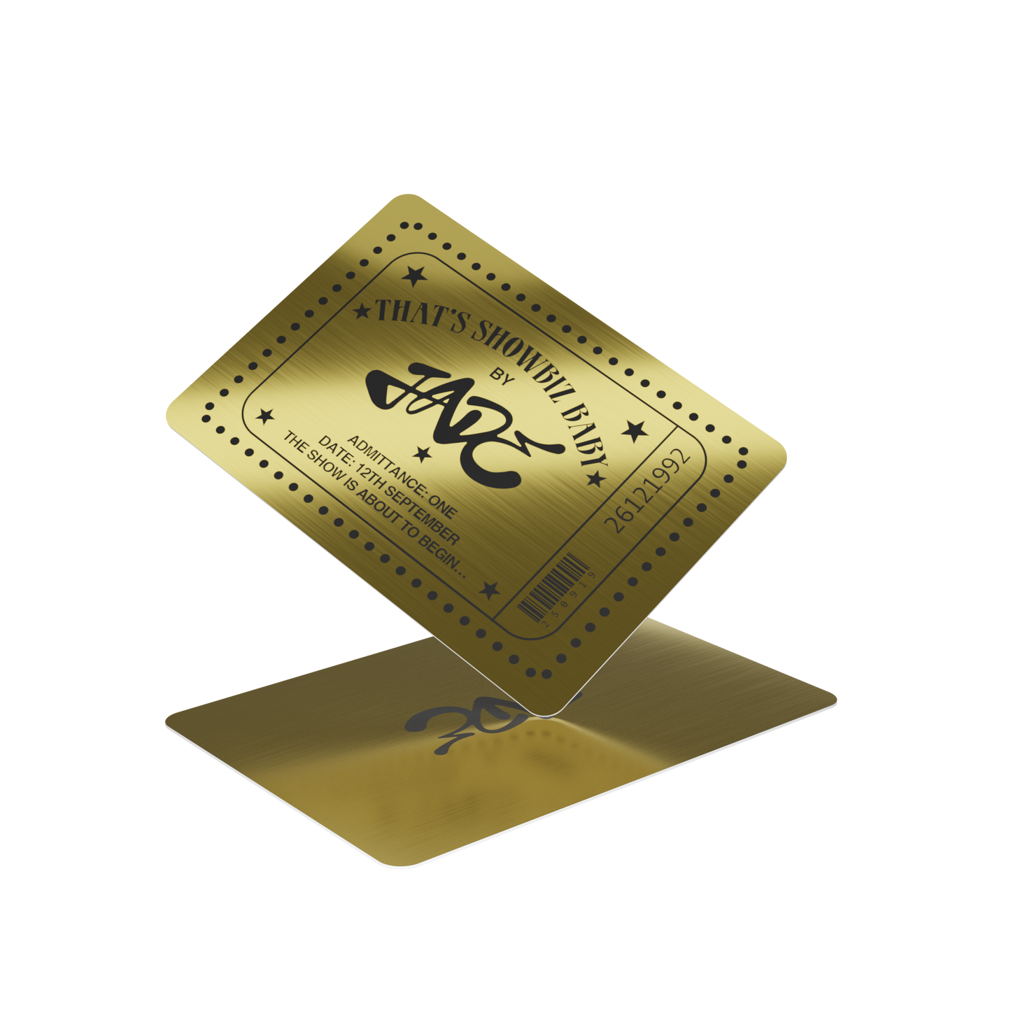 JADE COLLECTABLE ALBUM NFC CARD