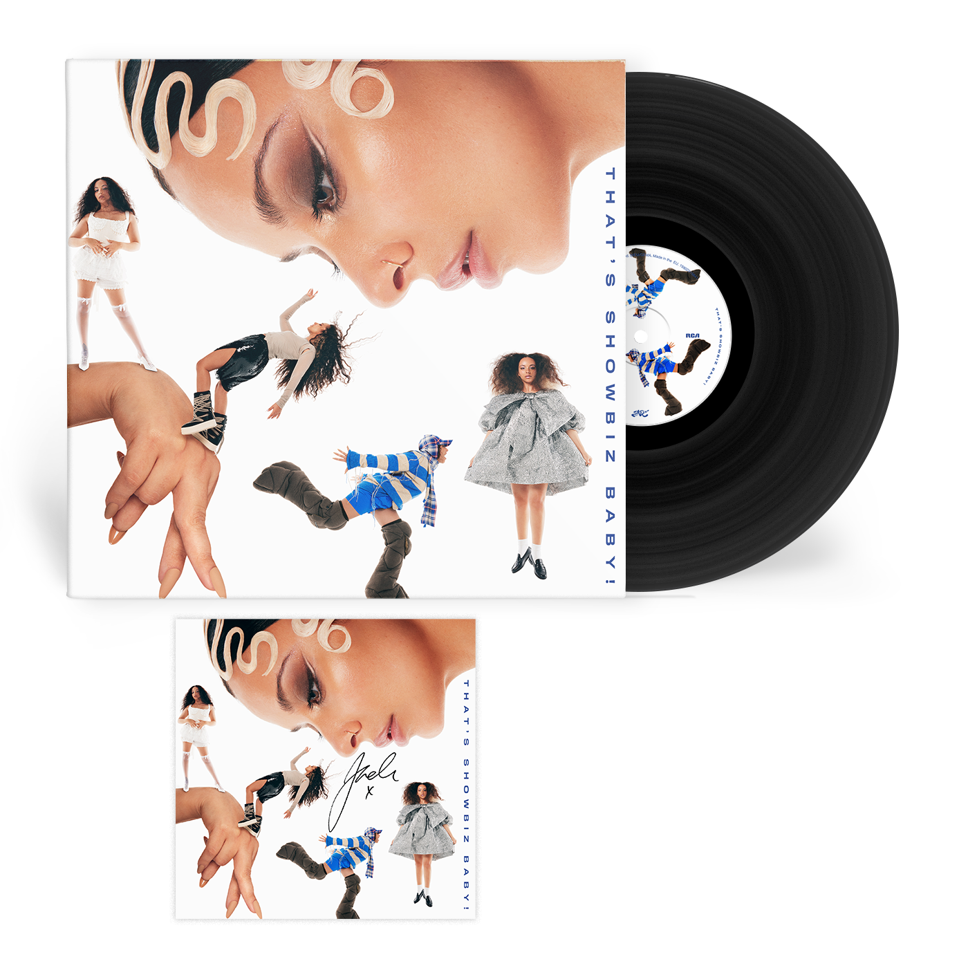 THAT'S SHOWBIZ BABY! SIGNED STANDARD VINYL + ANGEL OF MY DREAMS 7" VINYL (EXCLUSIVE COLOURWAY)
