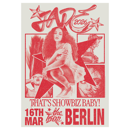 THAT'S SHOWBIZ BABY! SIGNED 2026 EU TOUR POSTER