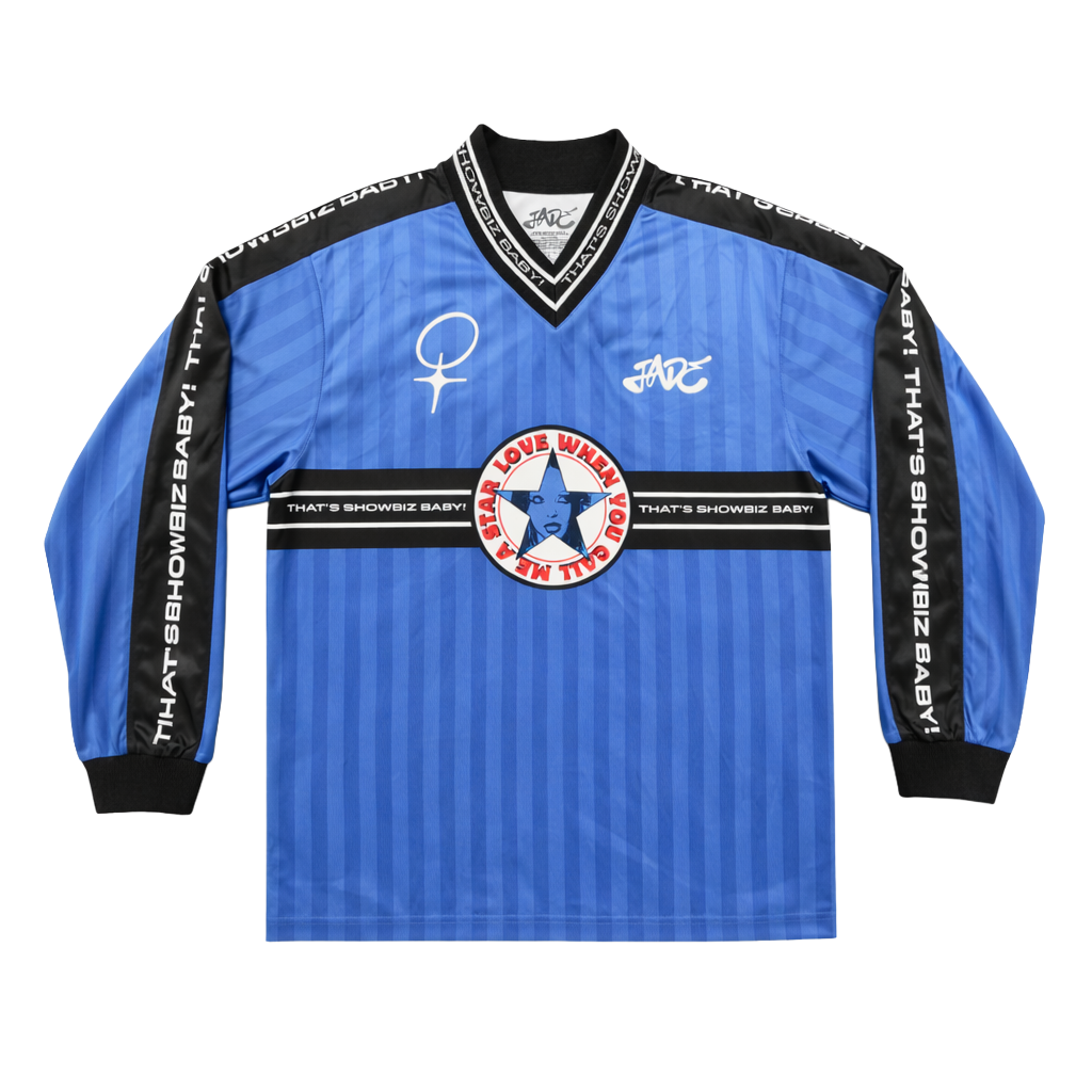 THAT'S SHOWBIZ BABY! FOOTBALL SHIRT