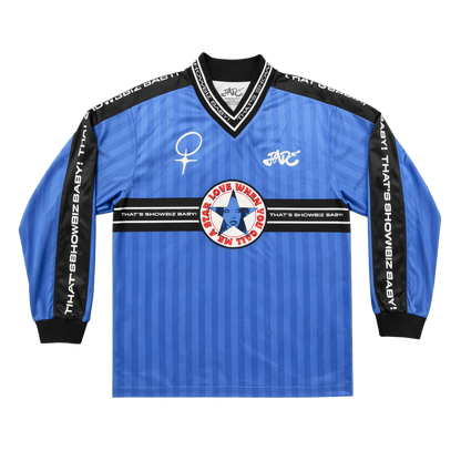 THAT'S SHOWBIZ BABY! FOOTBALL SHIRT