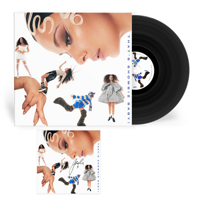 THAT'S SHOWBIZ BABY! SIGNED STANDARD VINYL + ANGEL OF MY DREAMS 7" VINYL (EXCLUSIVE COLOURWAY)