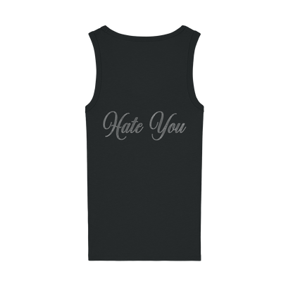 LOVE YOU HATE YOU DIAMANTE VEST